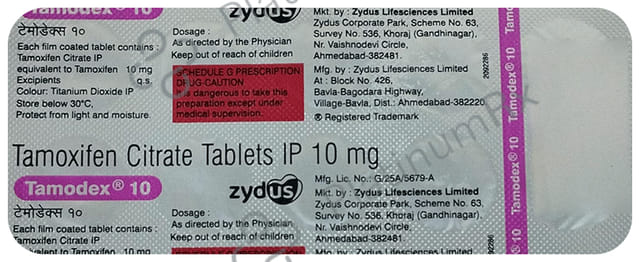 Tamodex 10mg Tablet