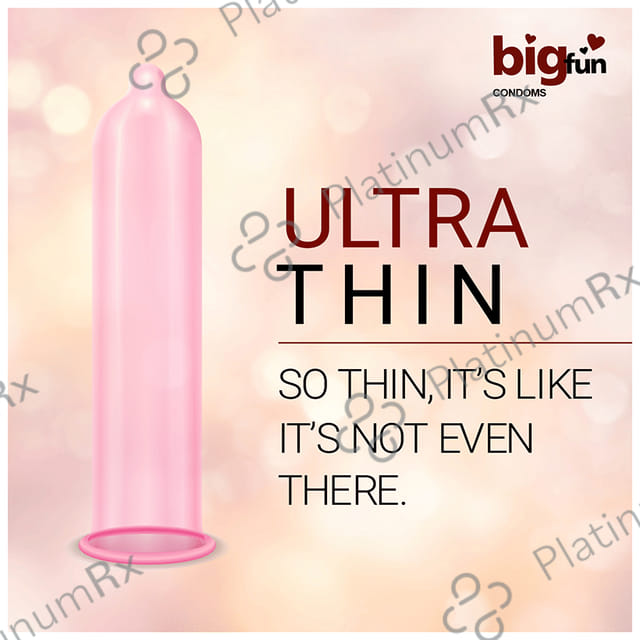 Bigfun Ultra Sensitive Premium Ultra Thin Condom 10s