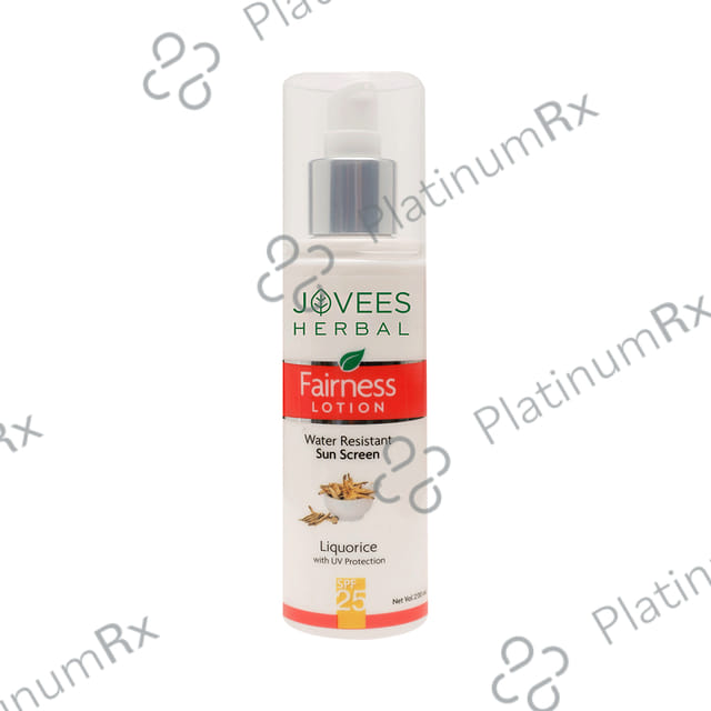 Jovees Fairness Sun Screen SPF 25 Lotion 200 ml