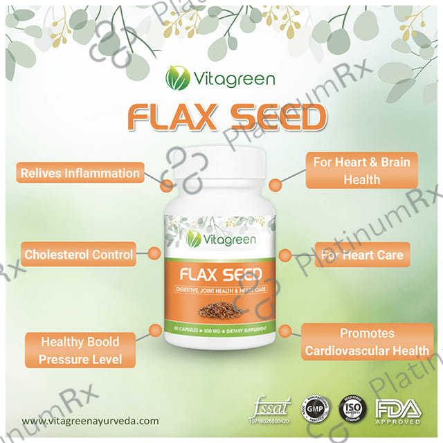 Vitagreen Flax Seed Capsule