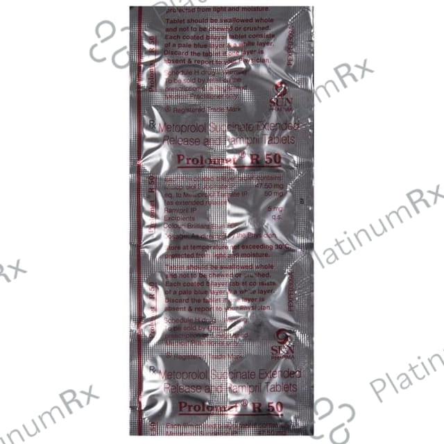Prolomet R 50/5mg Tablet ER 10s