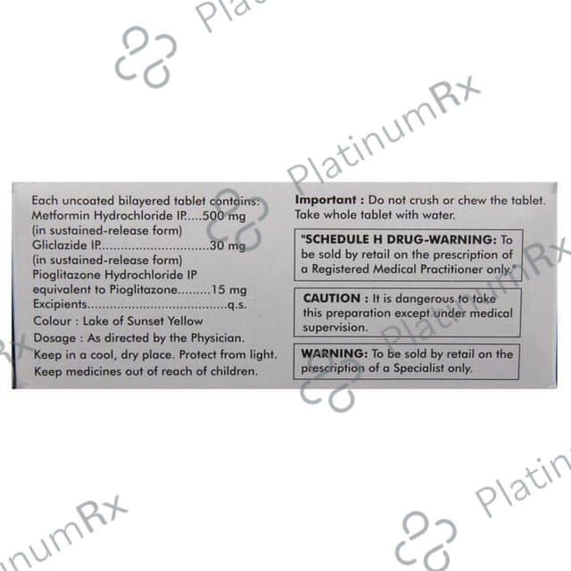 Dianorm Total 30/500/15mg Tablet SR 10s