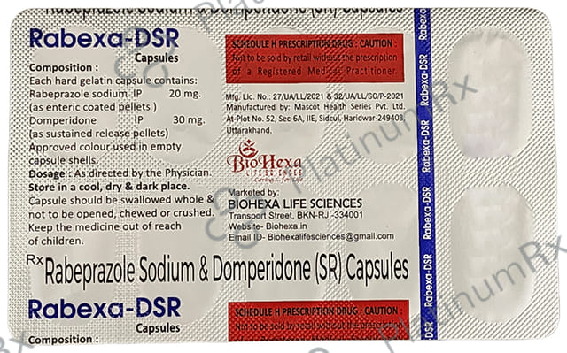 Rabexa DSR Capsule 10s