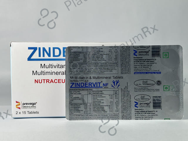 Zindervit NF Tablet 15s