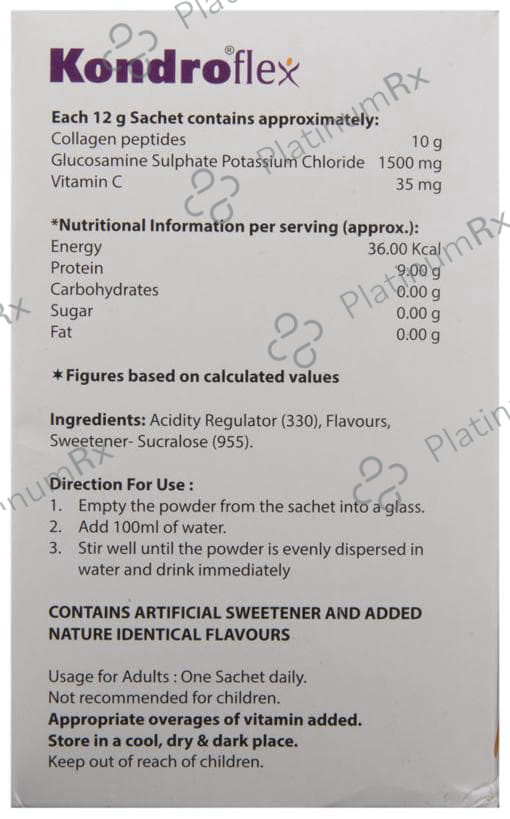 Kondroflex Sugar Free Sachet 12gm
