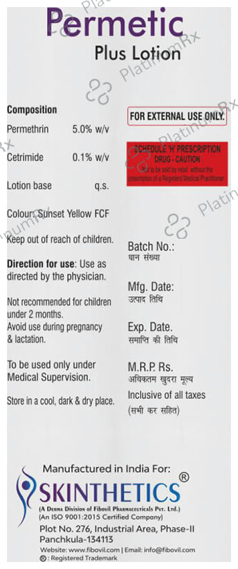 Permetic Plus Lotion