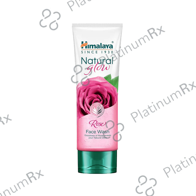 Himalaya Natural Glow Rose Face Wash 100ml