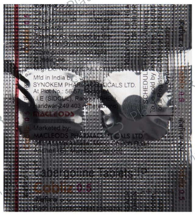 Cabliz 0.5mg Tablet 2s