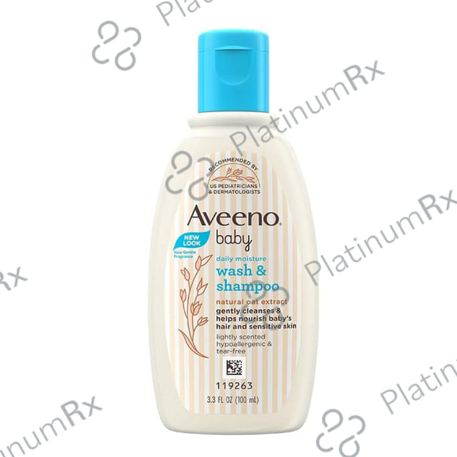 Aveeno Baby DM Wash & Shampoo 100ml