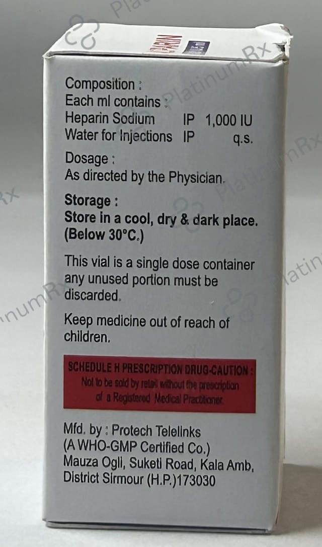 Acparin 5000IU Injection 5ml