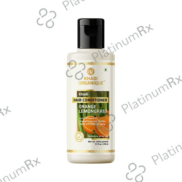 Khadi Organique Khadi Hair Conditioner Conditioner Orange Lemongrass