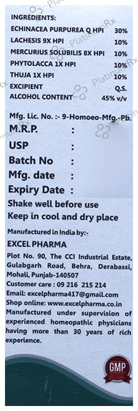 Excel AKG 12 E-Immune Drop