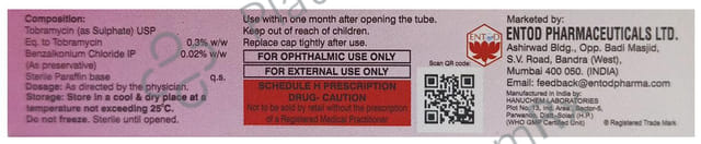 Tobracid 0.3% Eye Ointment 3gm