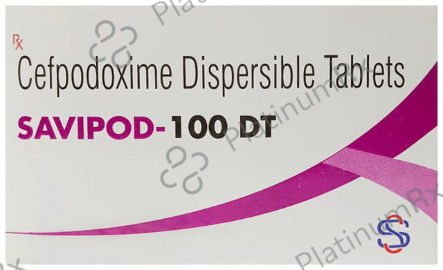Savipod 100 DT Tablet 10s