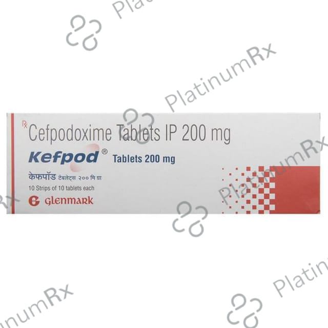 Kefpod 200mg Tablet 10s