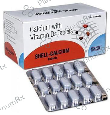 Shell Calcium D3 Tablet from Torque for Osteoporosis