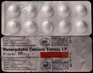 Rosvin 20mg Tablet 10s