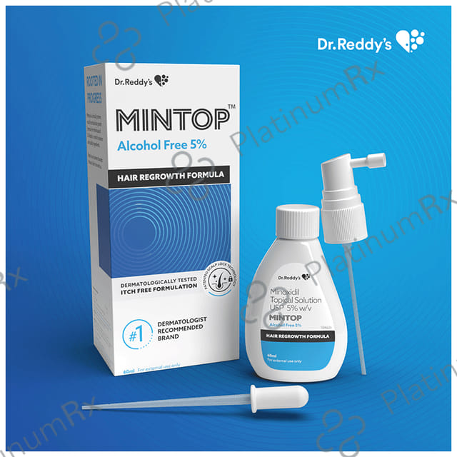 Mintop Alcohol Free 5% Solution 60ml