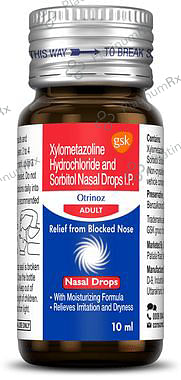Otrinoz Adult 0.1% Nasal Drops