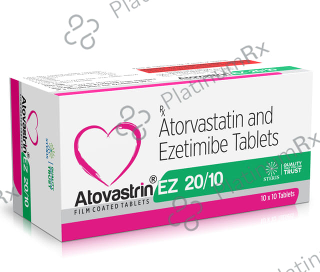Atovastrin EZ 20/10mg Tablet 10s