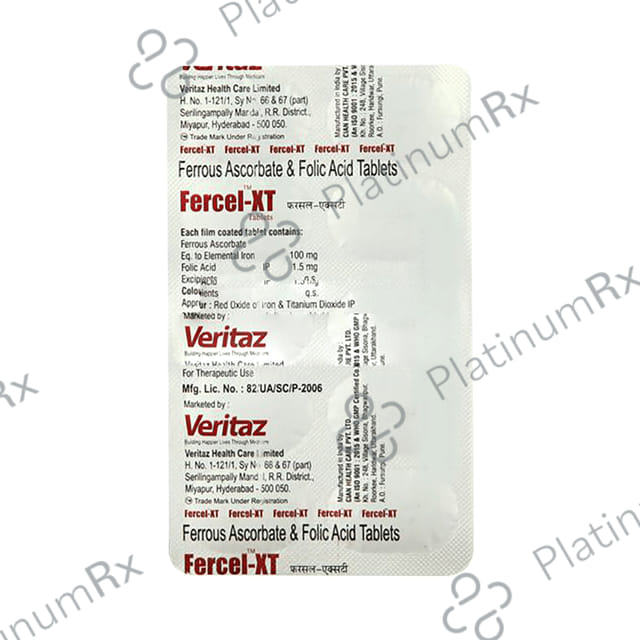 Fercel XT Tablet 10s