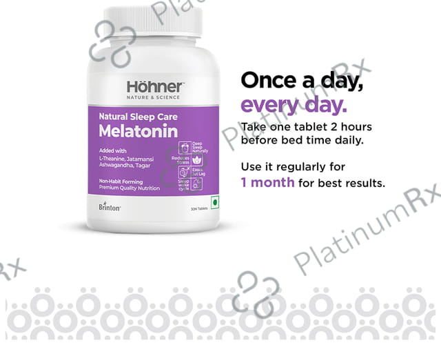Hohner Natural Sleep Care Melatonin Tablet