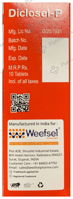 Diclosel-P Tablet