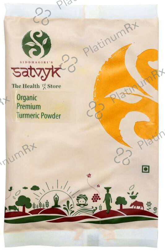 Satvyk Organic Premium Turmeric Powder