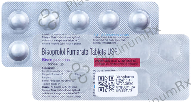 Bisopharm 1.25mg Tablet 10s