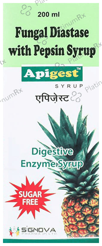 Apigest Sugar Free Syrup 200ml