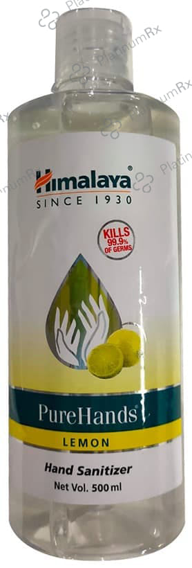 Himalaya Wellness Lemon Pure Hands Sanitizer 500ml