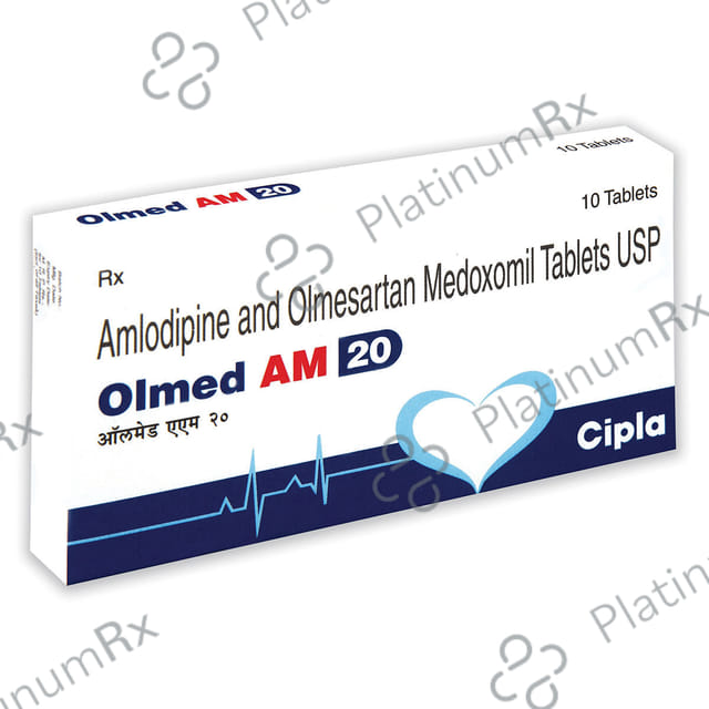 Olmed AM 20mg/5mg Tablet