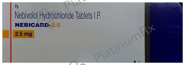 Nebicard 2.5mg Tablet 15s