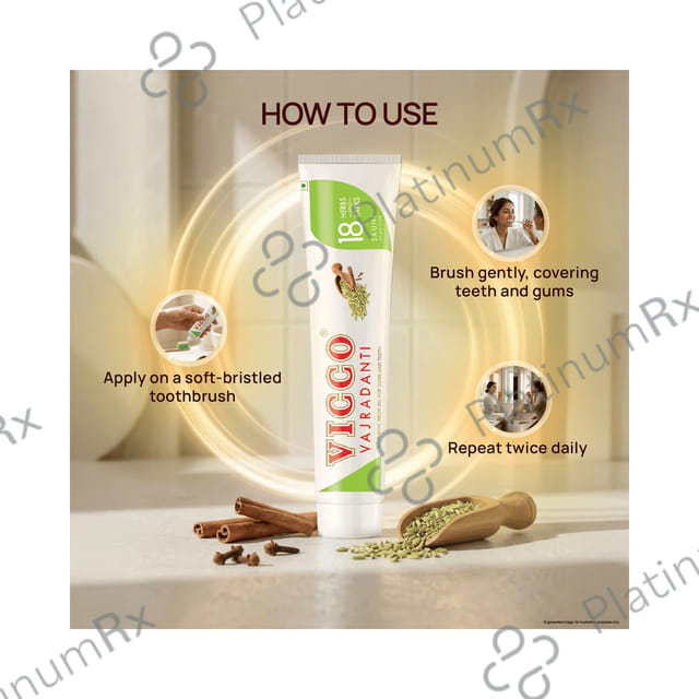Vicco Vajradanti Ayurvedic Medicine for Healthy Gums and Teeth - Saunf 200 gm
