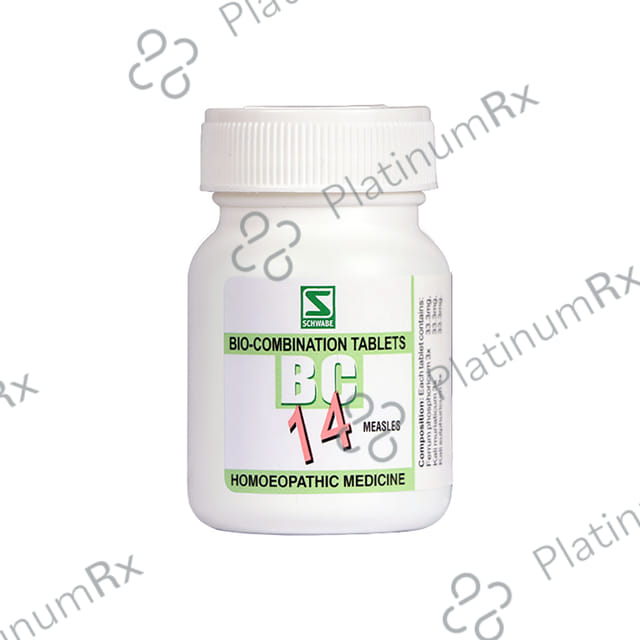 Dr Willmar Schwabe India Bio-Combination 14 (BC 14) Tablet 20 gm