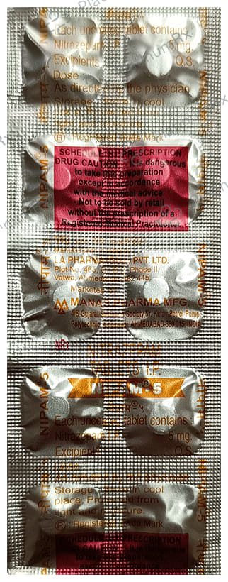 Nipam 5mg Tablet
