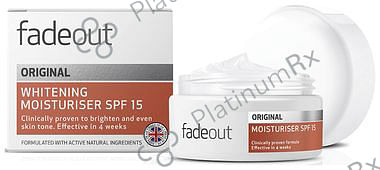 Fadeout Whitening Moisturiser Cream SPF 15