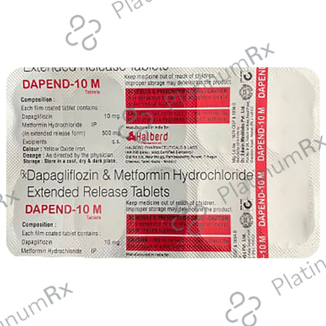 Dapend-10 M Tablet ER