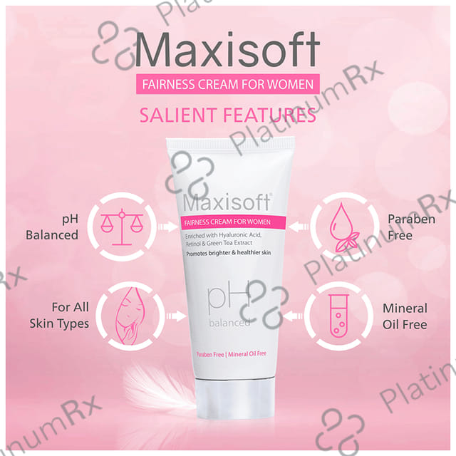 Maxisoft Fairness Cream for Women (50gm Each) 2 Tubes