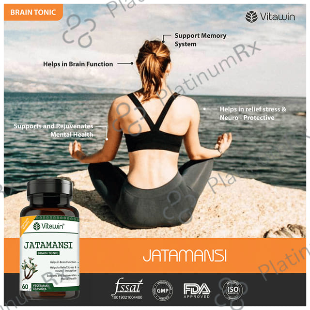 Vitawin Jatamansi Vegetarian Capsule