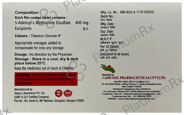 Asmymax 400mg Tablet 10s