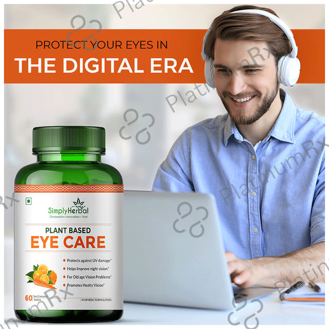 Simply Herbal Plant Based Eye Care Tablet