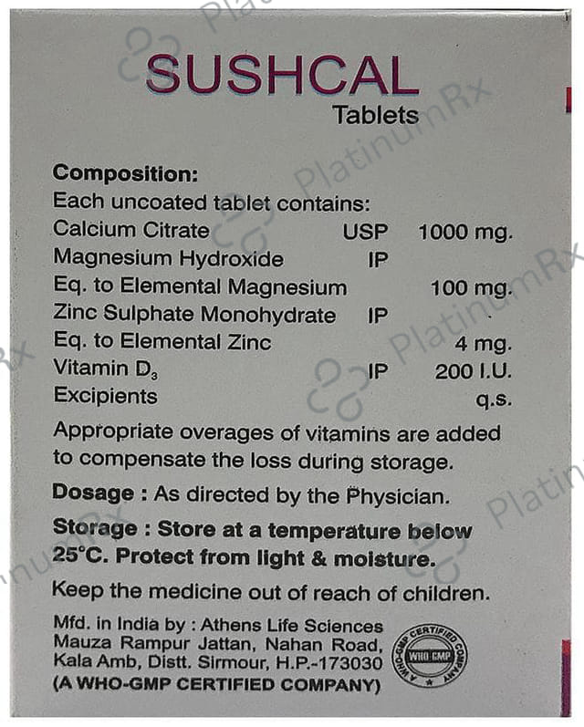Sushcal Tablet 10s