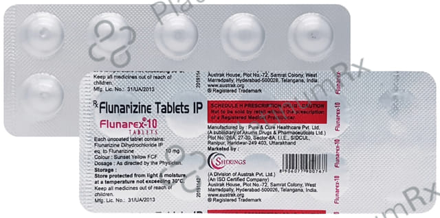 Flunarex 10mg Tablet