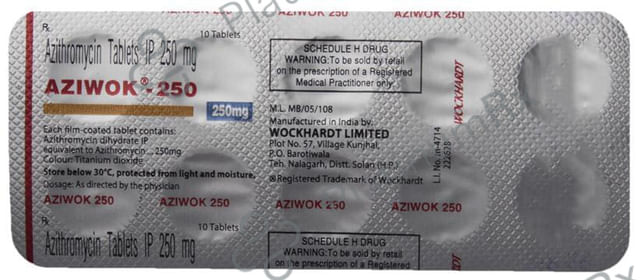 Aziwok 250mg Tablet 10s