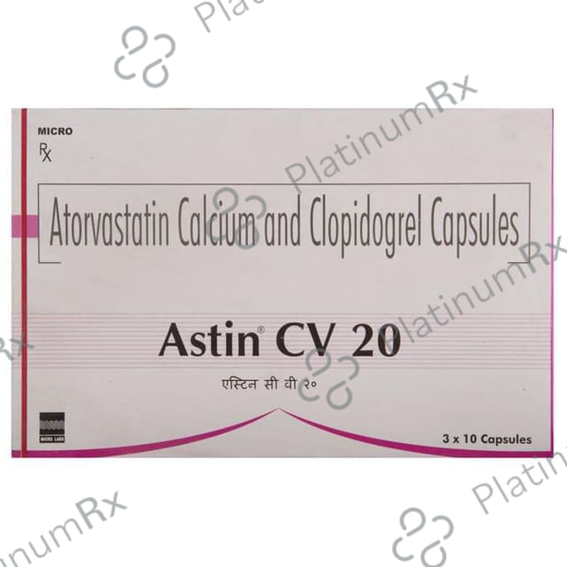 Astin CV 10/75mg Capsule 10s