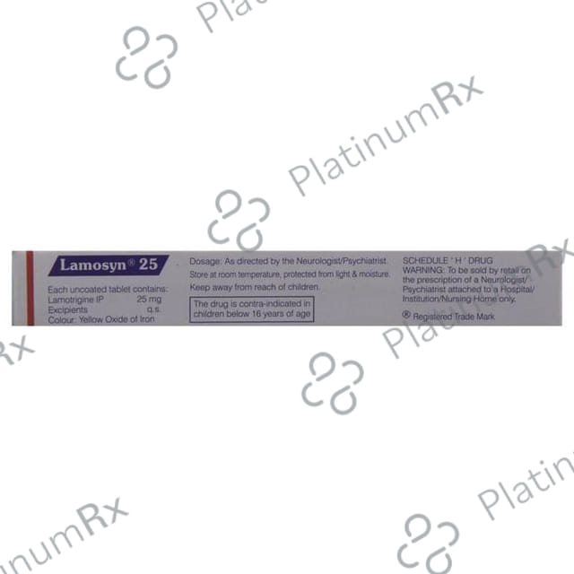 Lamosyn 25mg Tablet 10s