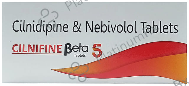 Cilnifine Beta 5mg Tablet 10s
