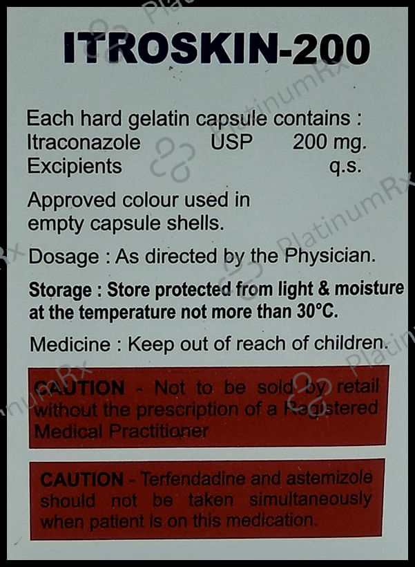 Itroskin 200 Capsule