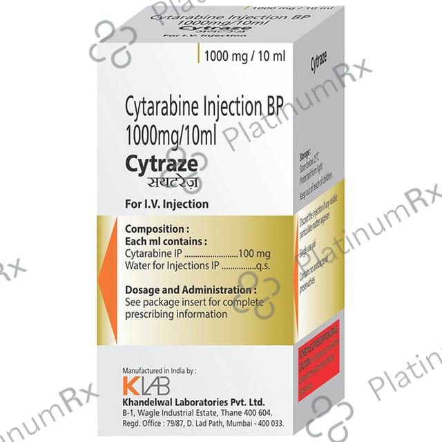 Cytraze 1000mg Injection